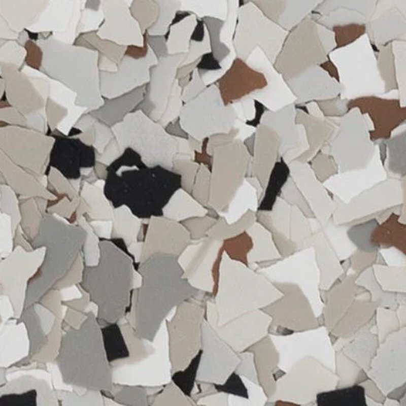 Coyote epoxy flake blend