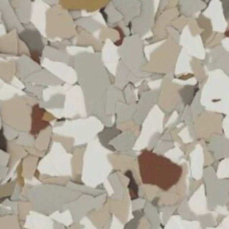 Creekbed epoxy flake blend