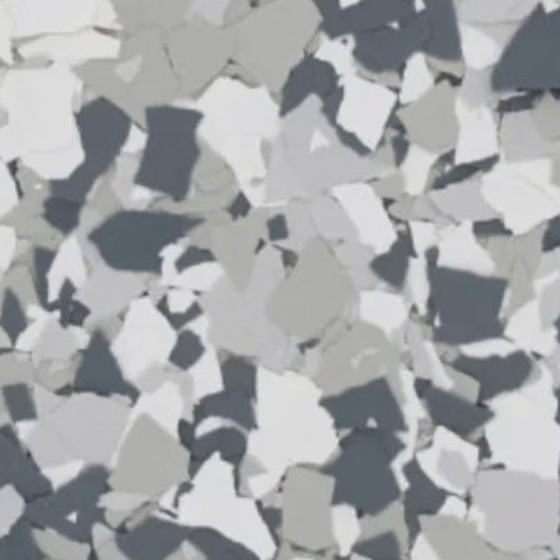 Gravel epoxy flake blend